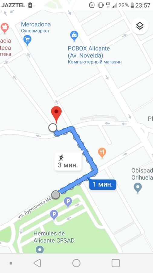 Apartamentos Con Patio Аліканте Екстер'єр фото